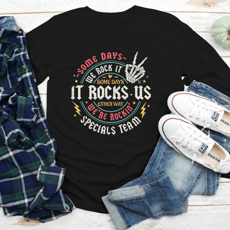 Some Days We Rock It Specials Team PE Back To School Youth Long Sleeve Tee Some Days We Rock It Specials Team PE Back To School Youth Long Sleeve Tee