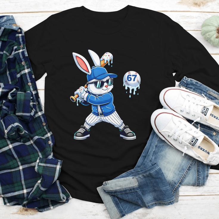 Dripping Drip Baseball Rabbit Bunny Easter Men Boy Kid Youth Long Sleeve Tee Dripping Drip Baseball Rabbit Bunny Easter Men Boy Kid Youth Long Sleeve Tee