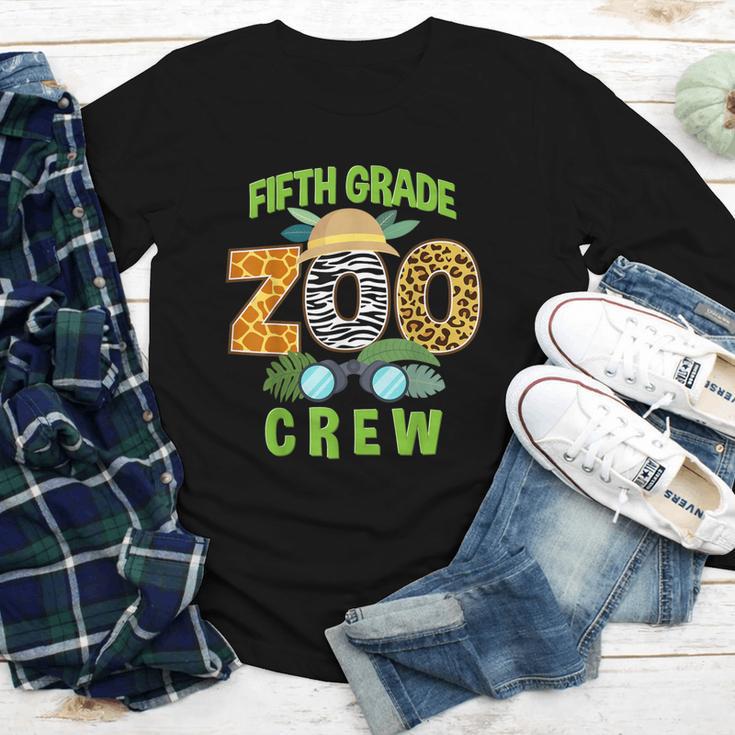 Fifth Grade Zoo Crew Wild Animal Safari Back To School Youth Long Sleeve Tee