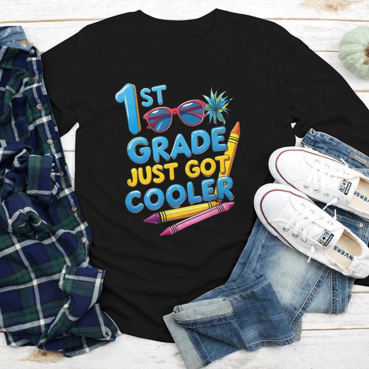 First Day Of First Grade Shirt Boys Girls Back To School Youth Long Sleeve Tee First Day Of First Grade Shirt Boys Girls Back To School Youth Long Sleeve Tee