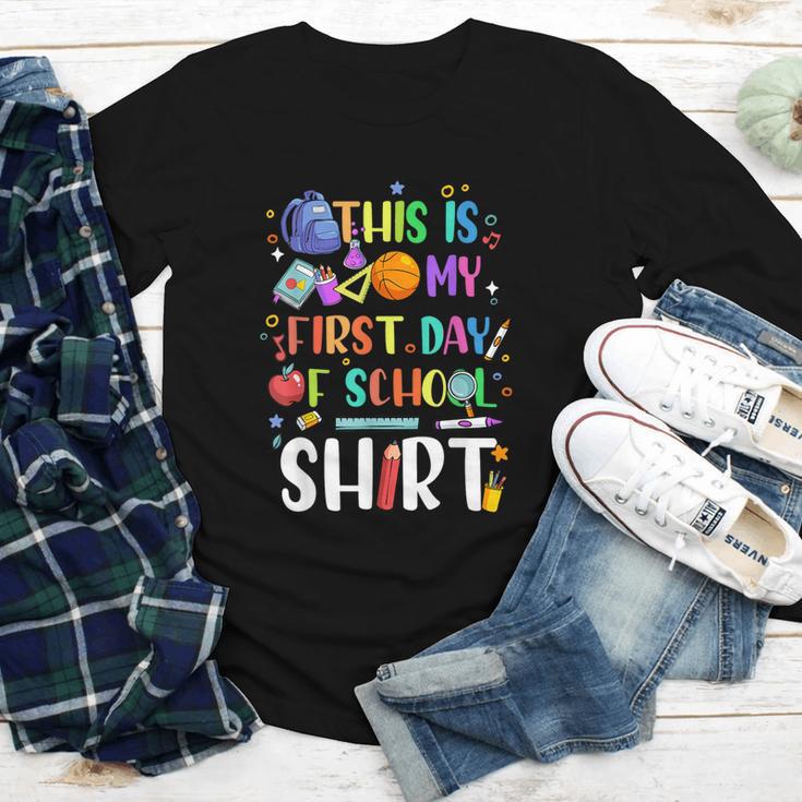 This Is My First Day Of School Boys Girls Kid Back To School Youth Long Sleeve Tee This Is My First Day Of School Boys Girls Kid Back To School Youth Long Sleeve Tee