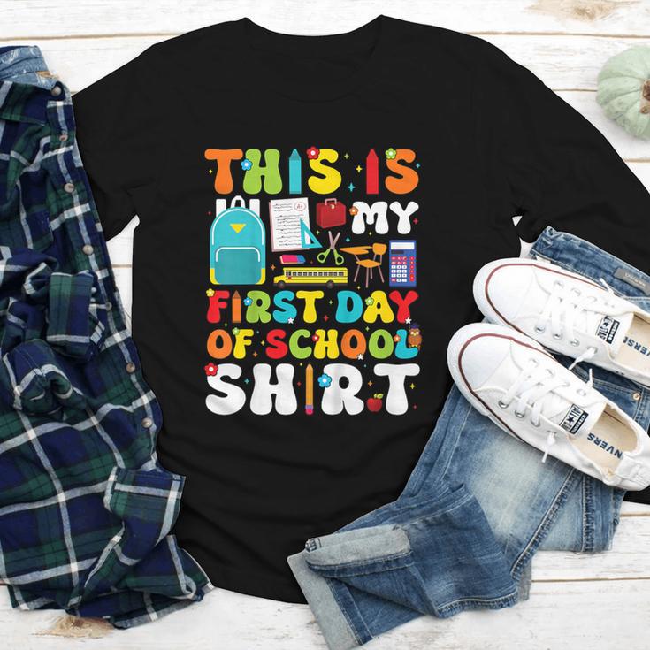 First Day Of School Shirt Boys Girls Back To School Youth Long Sleeve Tee