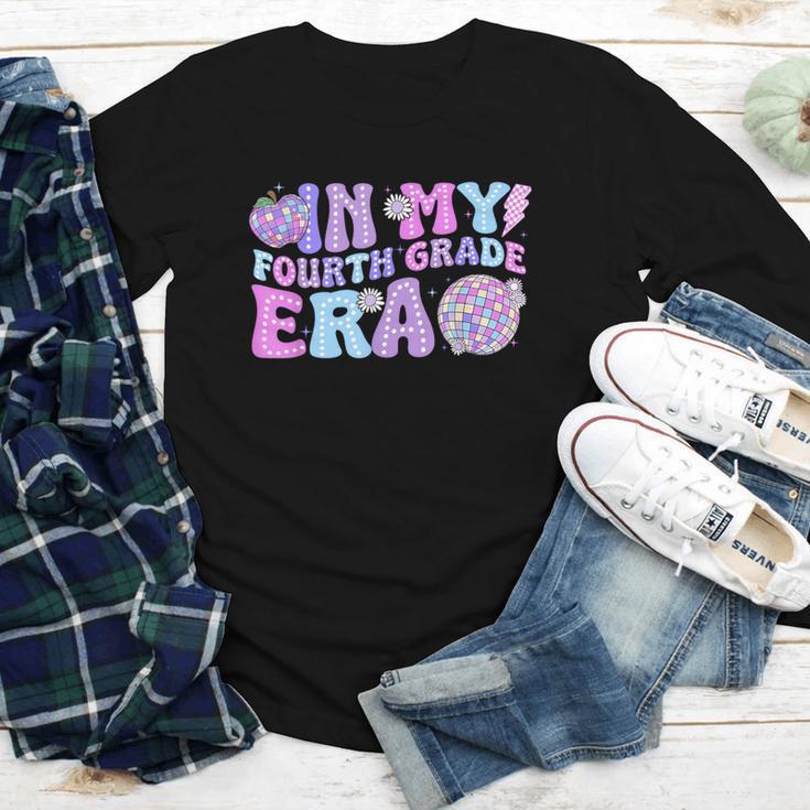 In My Fourth Grade Era Retro Back To School Disco Ball Youth Long Sleeve Tee