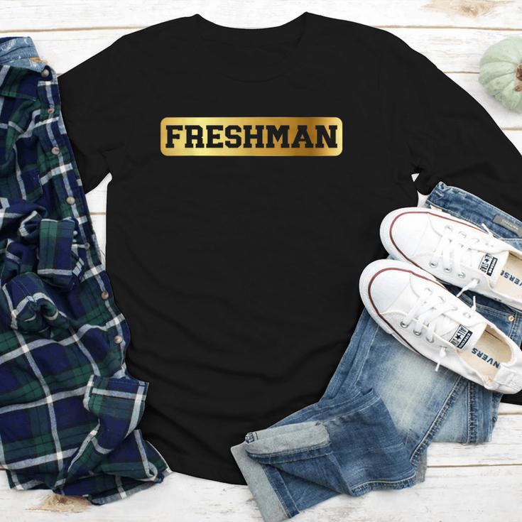 Freshman 9th Grade Back To School First Day Juneteenth Afro Youth Long Sleeve Tee