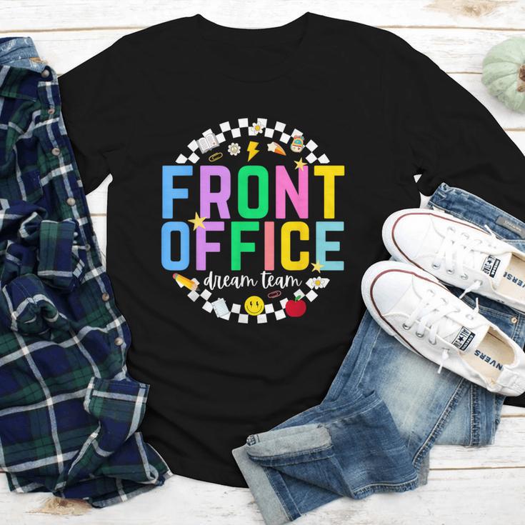 Front Office Squad Back To School Happy First Day Of School Youth Long Sleeve Tee Front Office Squad Back To School Happy First Day Of School Youth Long Sleeve Tee