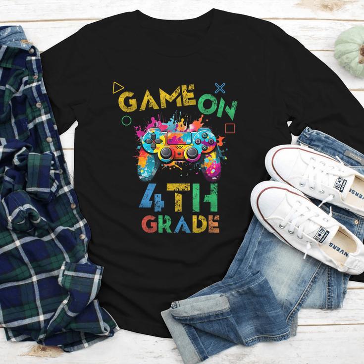 Game On 4th Grade Boys Kids Back To School Youth Long Sleeve Tee Game On 4th Grade Boys Kids Back To School Youth Long Sleeve Tee