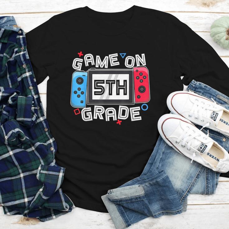 Game On 5th Grade Back To School Video Gamer Boys Kids Youth Long Sleeve Tee Game On 5th Grade Back To School Video Gamer Boys Kids Youth Long Sleeve Tee