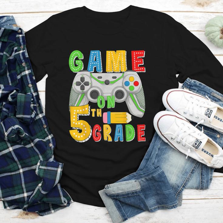 Game On Fifth Grade Back To School Gamer 5th Grade Boys Kids Youth Long Sleeve Tee Game On Fifth Grade Back To School Gamer 5th Grade Boys Kids Youth Long Sleeve Tee