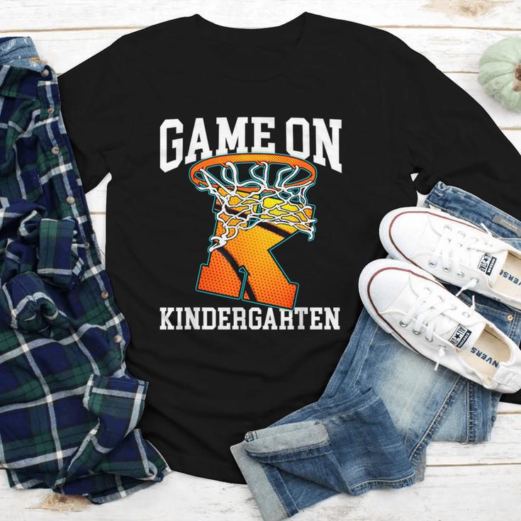 Game On Kindergarten Basketball Back To School Student Boys Youth Long Sleeve Tee Game On Kindergarten Basketball Back To School Student Boys Youth Long Sleeve Tee