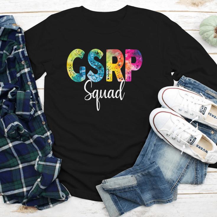 GSRP Squad Tie Dye Back To School Women Appreciation Youth Long Sleeve Tee