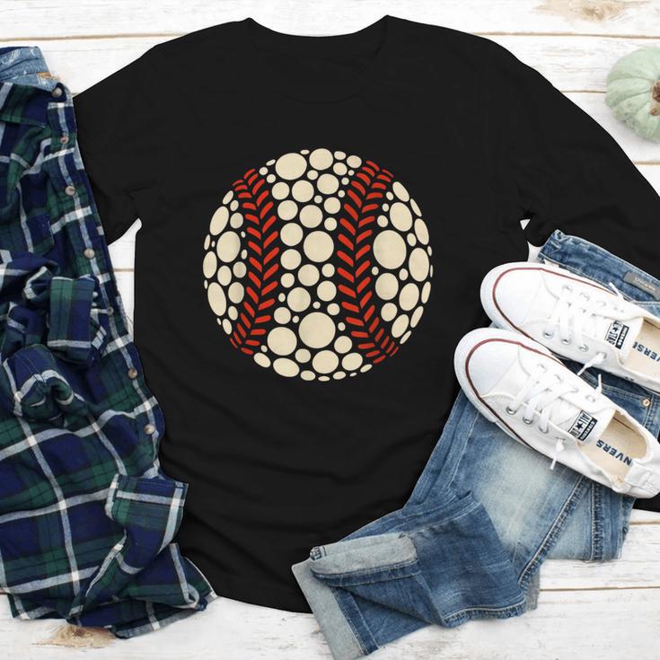 Happy Dot Day Baseball Colorful Polka Dots Boy And Youth Youth Long Sleeve Tee