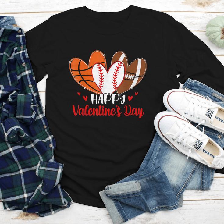 Happy Valentines Day Shirt Boys Basketball Baseball Football Youth Long Sleeve Tee Happy Valentines Day Shirt Boys Basketball Baseball Football Youth Long Sleeve Tee