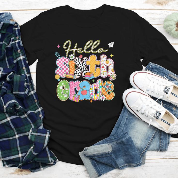 Hello 6th Grade First Day Of School Back To School Boy Girls Youth Long Sleeve Tee Hello 6th Grade First Day Of School Back To School Boy Girls Youth Long Sleeve Tee