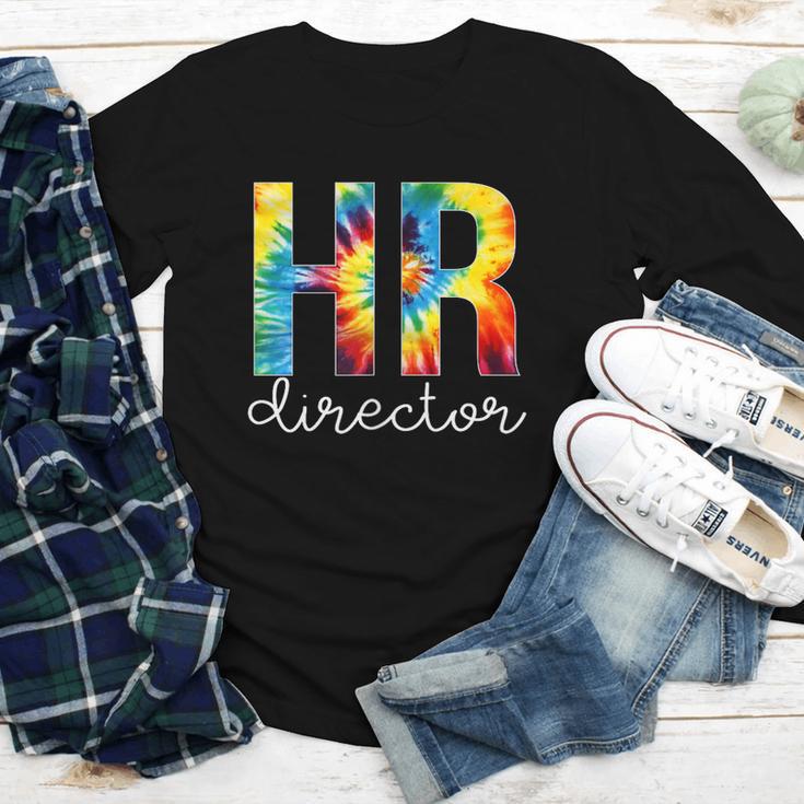 HR Director For Work Tie Dye Back To School Appreciation Day Youth Long Sleeve Tee HR Director For Work Tie Dye Back To School Appreciation Day Youth Long Sleeve Tee