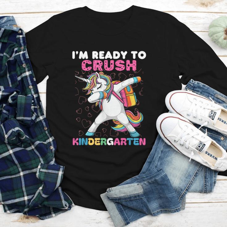 I'm Ready To Crush Kindergarten Unicorn Back To School Youth Long Sleeve Tee I'm Ready To Crush Kindergarten Unicorn Back To School Youth Long Sleeve Tee