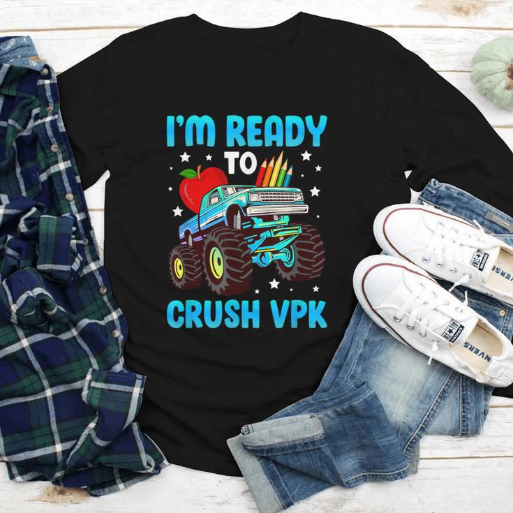 I'm Ready To Crush VPK First Day Of VPK Back To School VPK Youth Long Sleeve Tee