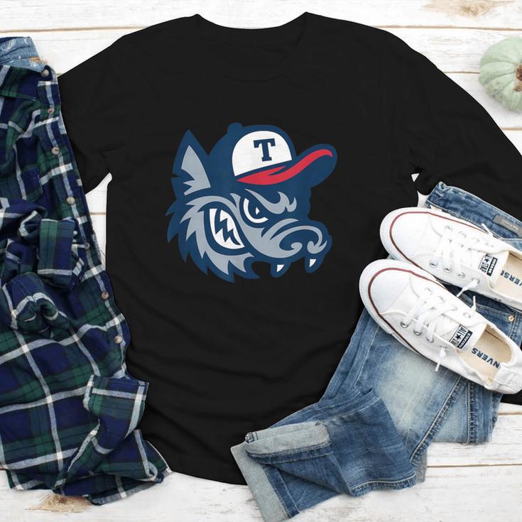 Jarrell Storm Chasers Baseball Big Logo Youth Long Sleeve Tee Jarrell Storm Chasers Baseball Big Logo Youth Long Sleeve Tee