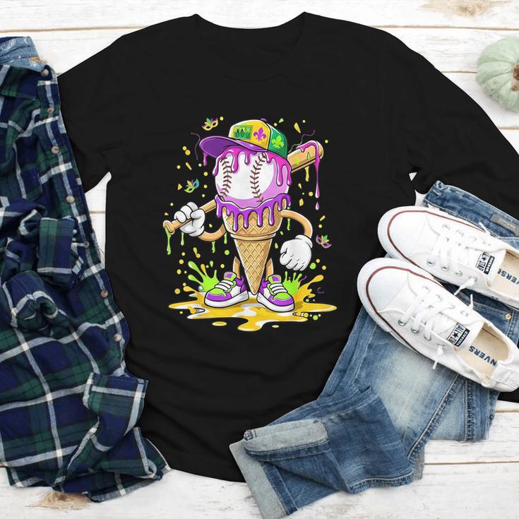 Kids Baseball Drip Ice Cream Apparel Kids Boys Mardi Gras Youth Long Sleeve Tee Kids Baseball Drip Ice Cream Apparel Kids Boys Mardi Gras Youth Long Sleeve Tee