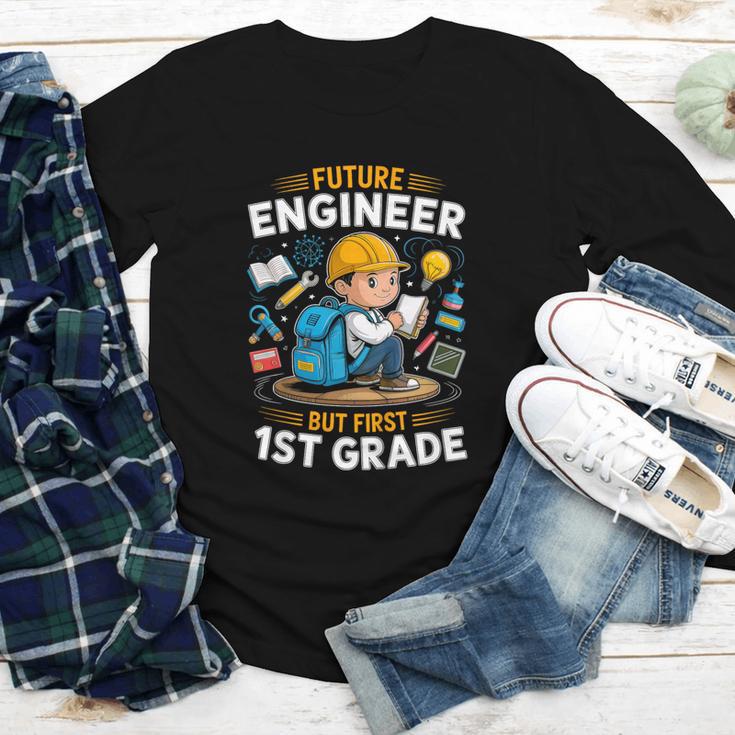 Kids Future Engineer 1st Grade Student Back To School Boys Kid Youth Long Sleeve Tee Kids Future Engineer 1st Grade Student Back To School Boys Kid Youth Long Sleeve Tee