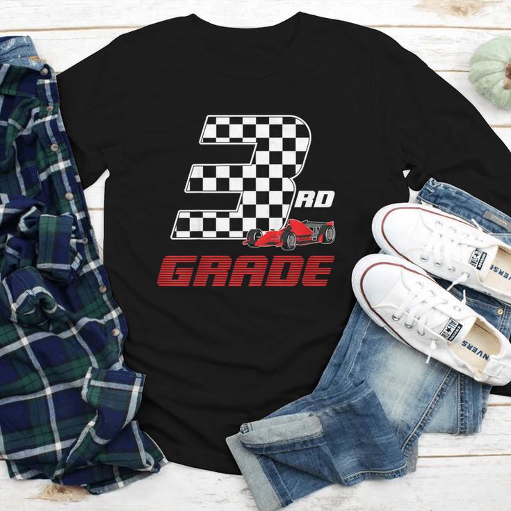 Kids Race Car 3rd Third Grade Boys Cars Lovers Back To School Youth Long Sleeve Tee Kids Race Car 3rd Third Grade Boys Cars Lovers Back To School Youth Long Sleeve Tee