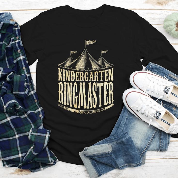 Kindergarten Ringmaster Carnival Back To School Circus Staff Youth Long Sleeve Tee Kindergarten Ringmaster Carnival Back To School Circus Staff Youth Long Sleeve Tee