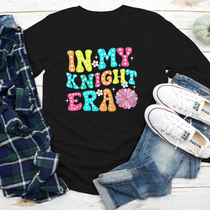 In My Knights Era Back To School Spirit Game Retro Groovy Youth Long Sleeve Tee