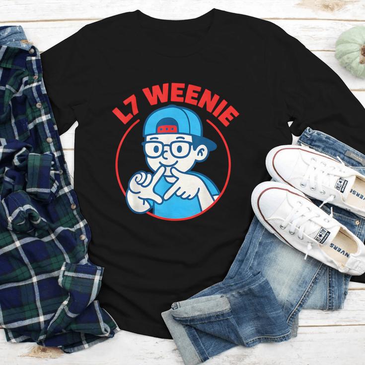 L7 Weenie Baseball Softball Youth Long Sleeve Tee