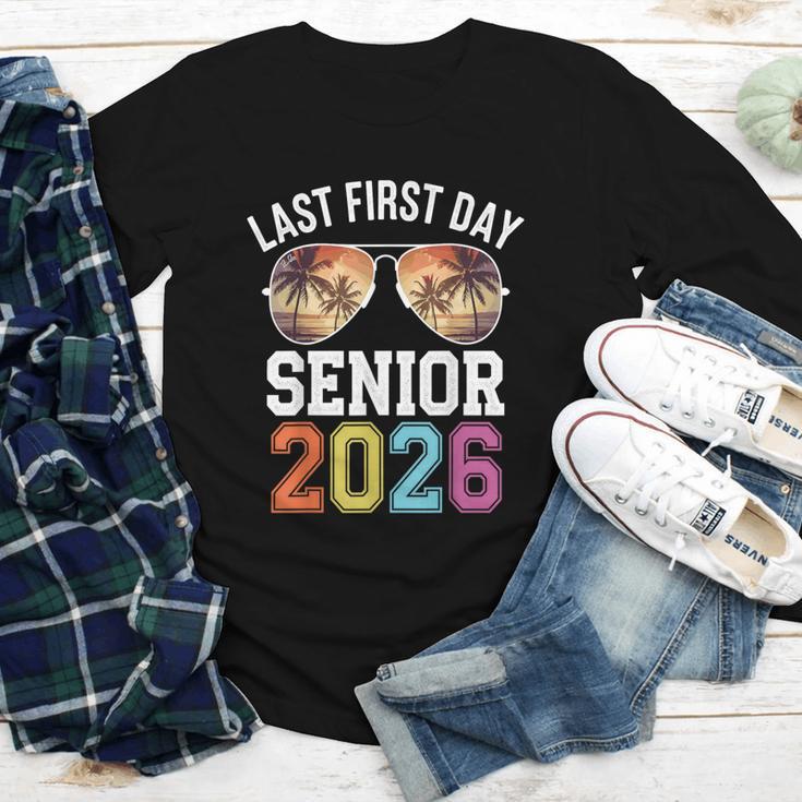 My Last First Day Class Of 2026 Senior Day Back To School Youth Long Sleeve Tee