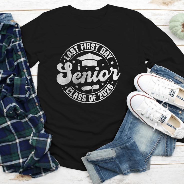 My Last First Day Senior 2026 Class Of 2026 Back To School Youth Long Sleeve Tee My Last First Day Senior 2026 Class Of 2026 Back To School Youth Long Sleeve Tee