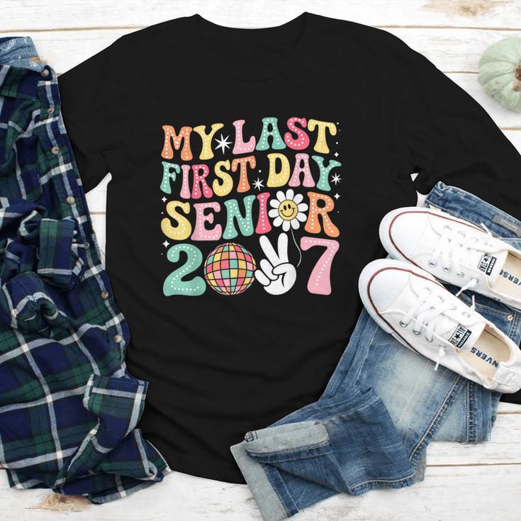 My Last First Day Senior 2027 Back To School Class Of 2027 Youth Long Sleeve Tee My Last First Day Senior 2027 Back To School Class Of 2027 Youth Long Sleeve Tee