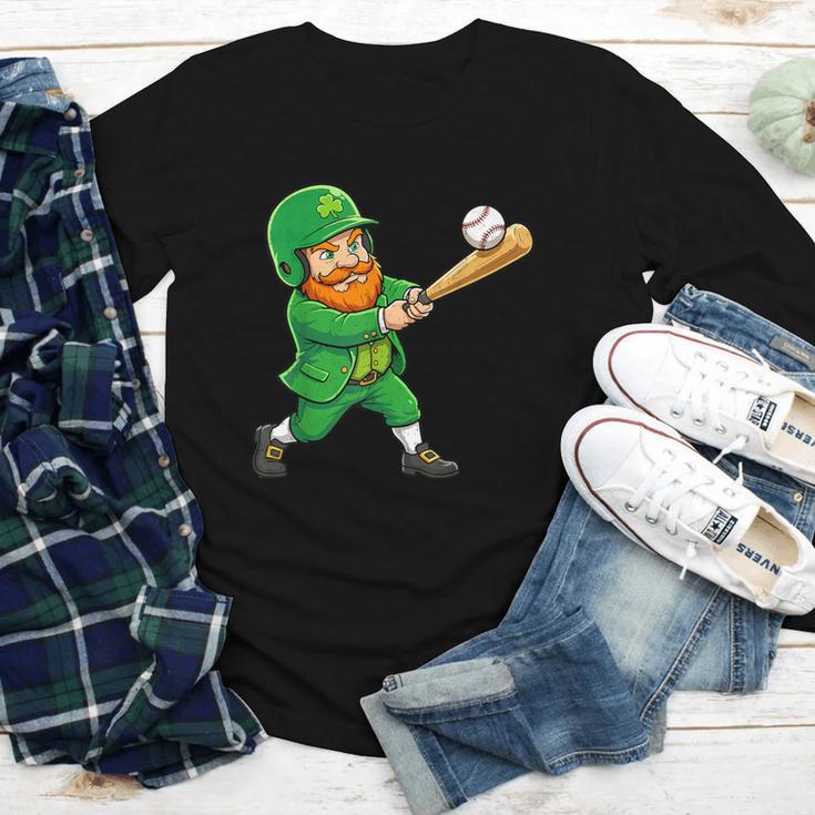 Leprechaun Playing Baseball St Patricks Day Men Boys Kids Youth Long Sleeve Tee Leprechaun Playing Baseball St Patricks Day Men Boys Kids Youth Long Sleeve Tee