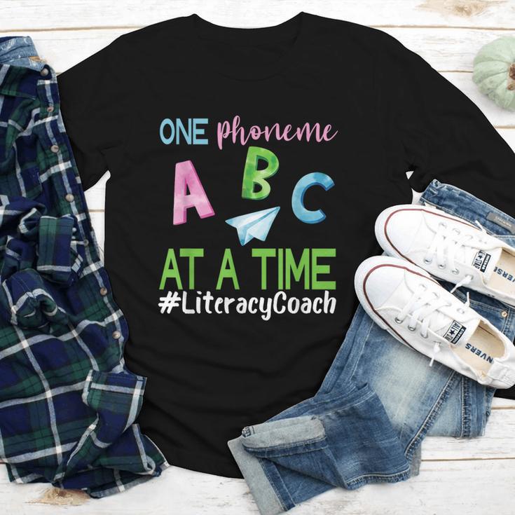 Literacy Coach Phoneme ABC Appreciation Back To School Youth Long Sleeve Tee Literacy Coach Phoneme ABC Appreciation Back To School Youth Long Sleeve Tee