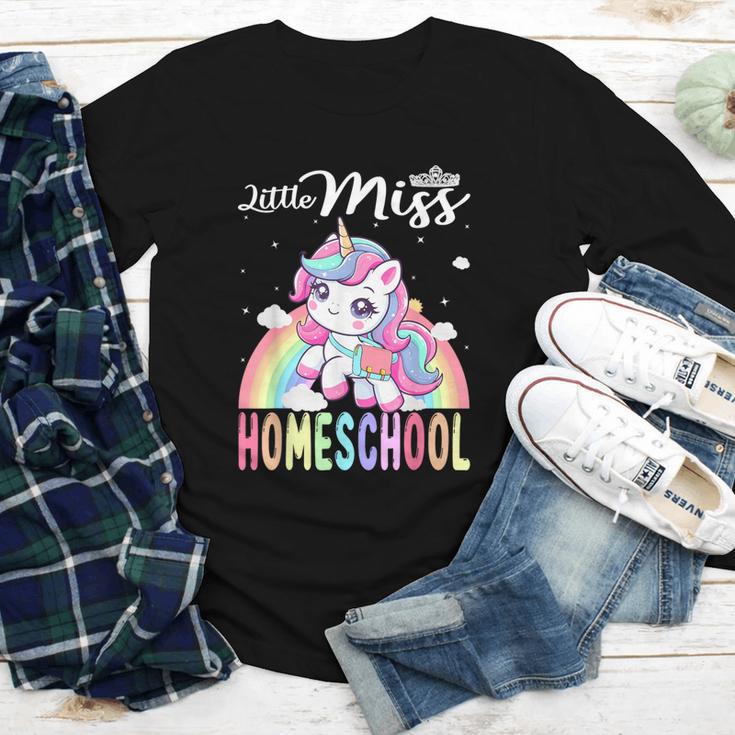 Little Miss Homeschool Back To School Girls Homeschool Youth Long Sleeve Tee