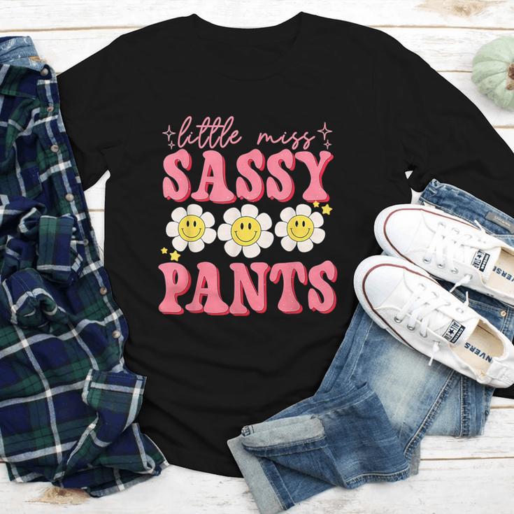 Little Miss Sassy Pants Back To School Girls Youth Long Sleeve Tee Little Miss Sassy Pants Back To School Girls Youth Long Sleeve Tee
