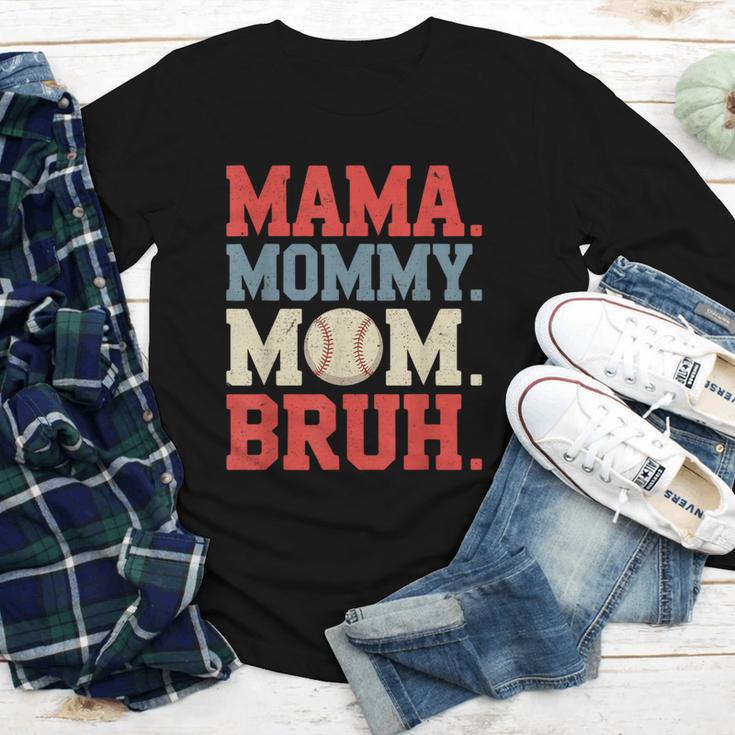 Mama Mommy Mom Bruh Baseball For Women Grandma Mother's Day Youth Long Sleeve Tee Mama Mommy Mom Bruh Baseball For Women Grandma Mother's Day Youth Long Sleeve Tee