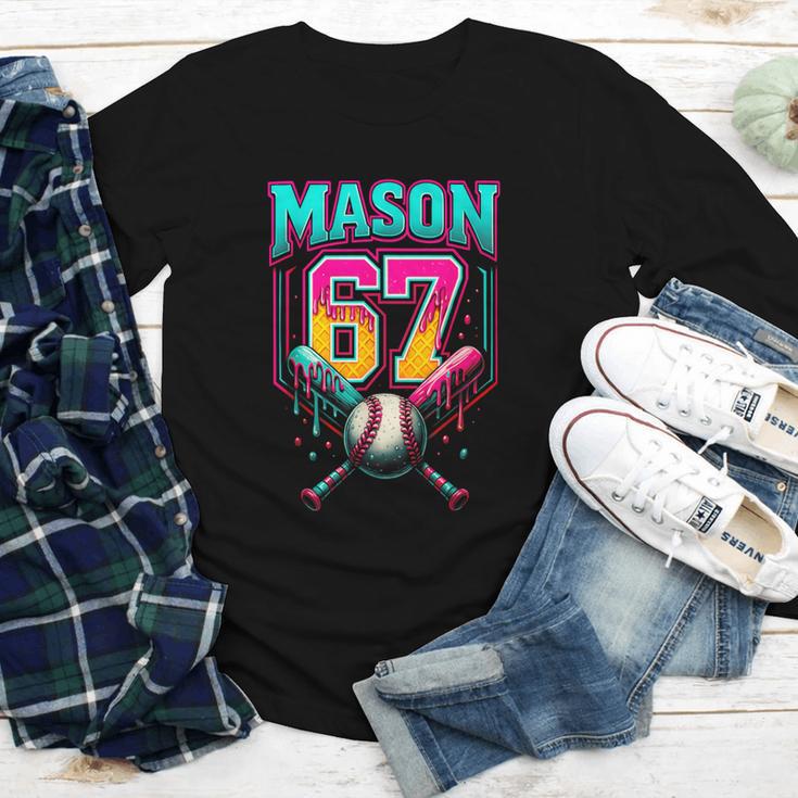 Mason 67 Ice Cream Drip Baseball Ice Cream Drip Youth Long Sleeve Tee Mason 67 Ice Cream Drip Baseball Ice Cream Drip Youth Long Sleeve Tee