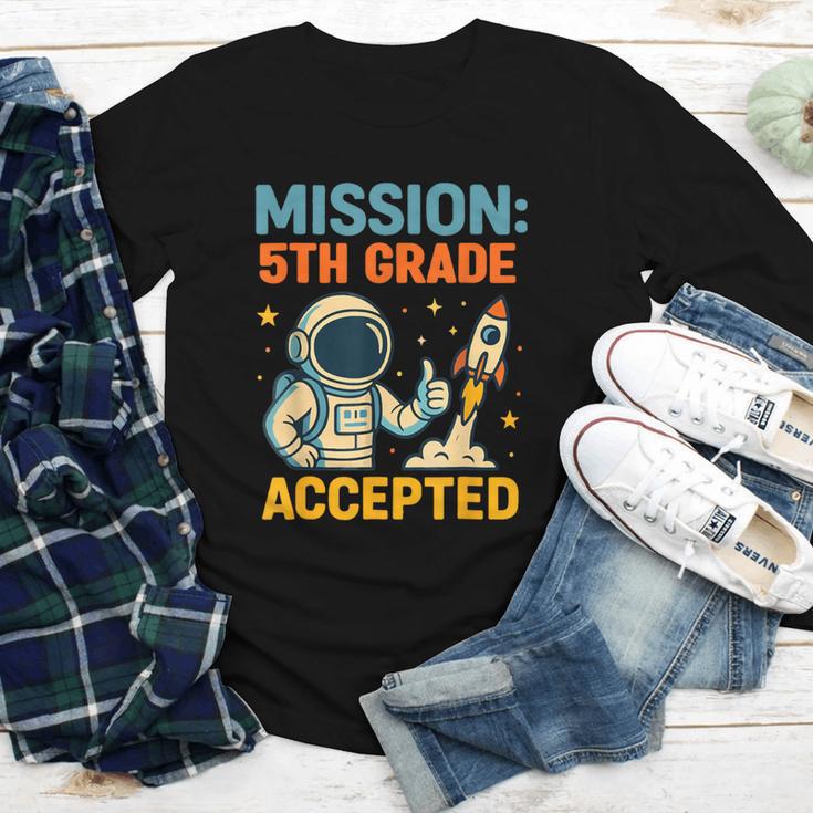 Mission Fifth 5th Grade Accepted Back To School Vintage Youth Long Sleeve Tee Mission Fifth 5th Grade Accepted Back To School Vintage Youth Long Sleeve Tee