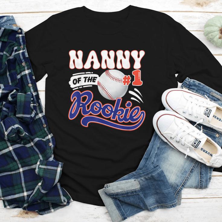 Nanny Rookie Of Year 1st Birthday Baseball Theme Matching Youth Long Sleeve Tee Nanny Rookie Of Year 1st Birthday Baseball Theme Matching Youth Long Sleeve Tee