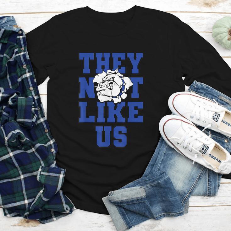 Not Like Bulldog Back To School Spirit B Youth Long Sleeve Tee Not Like Bulldog Back To School Spirit B Youth Long Sleeve Tee
