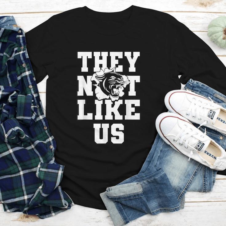 Not Like Panthers Back To School Spirit Youth Long Sleeve Tee