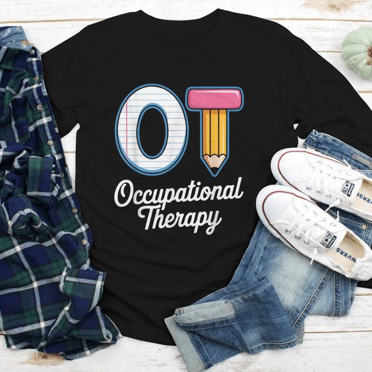 Occupational Therapy OT And COTA Back To School Youth Long Sleeve Tee Occupational Therapy OT And COTA Back To School Youth Long Sleeve Tee