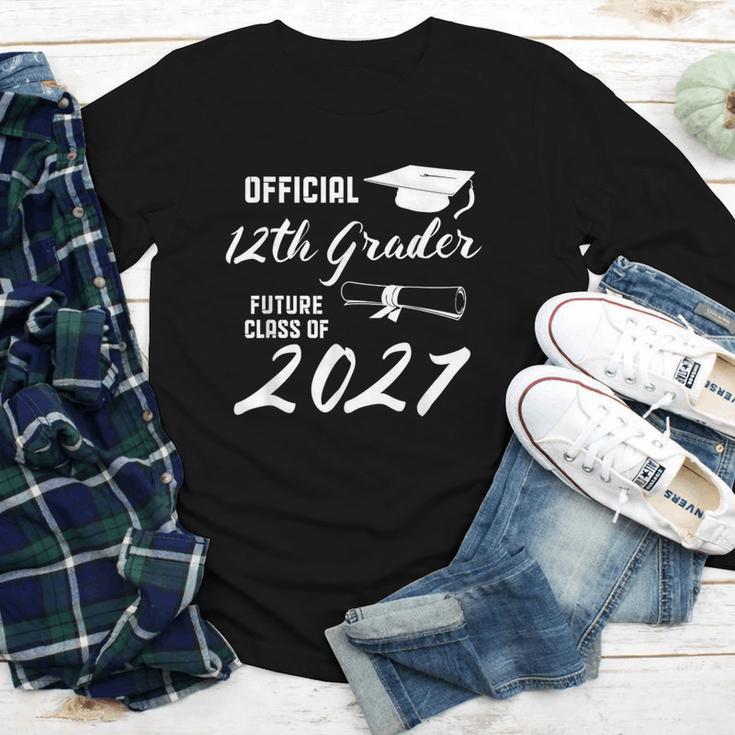 Official 12th Grader Future Class Of 2027 Back To School Youth Long Sleeve Tee