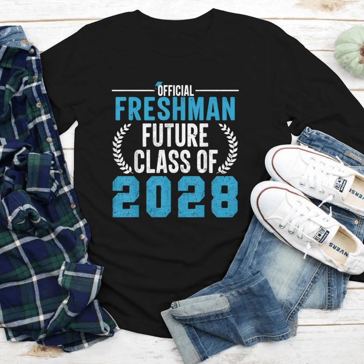 Official Freshman Future Class Of 2028 Back To School Youth Long Sleeve Tee Official Freshman Future Class Of 2028 Back To School Youth Long Sleeve Tee