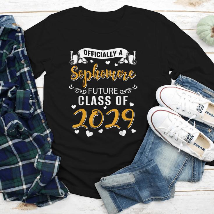 Officially a Sophomore Future Class Of 2029 Back To School Youth Long Sleeve Tee Officially a Sophomore Future Class Of 2029 Back To School Youth Long Sleeve Tee
