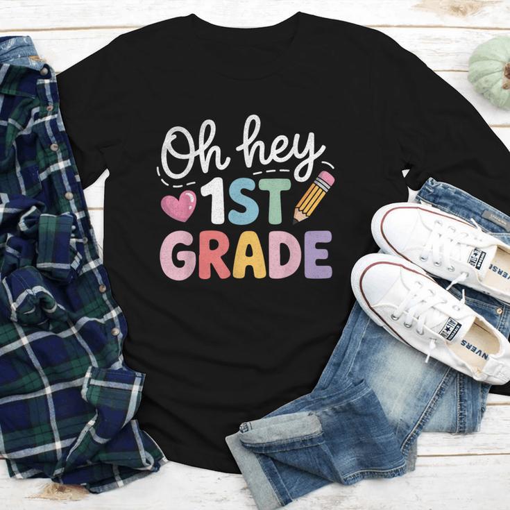 Oh Hey 1st Grade Back To School Cute Pencil Graphic Youth Long Sleeve Tee Oh Hey 1st Grade Back To School Cute Pencil Graphic Youth Long Sleeve Tee