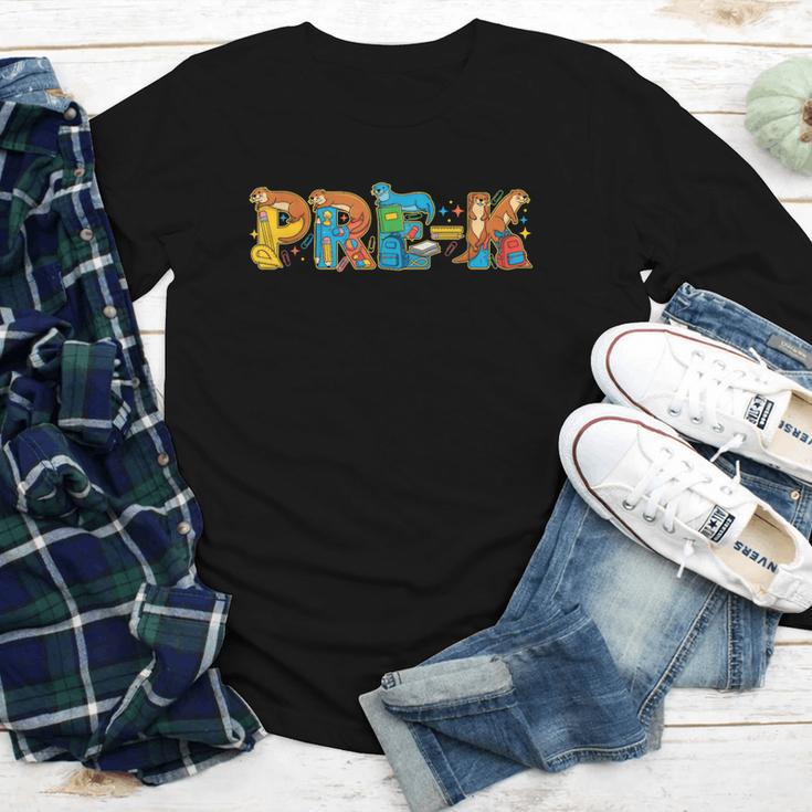 Otter Pre K Back To School Kids Boys Girls Youth Long Sleeve Tee Otter Pre K Back To School Kids Boys Girls Youth Long Sleeve Tee