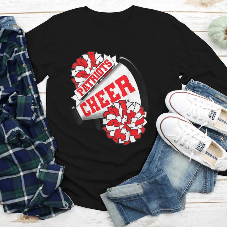 Patriots Cheer Back To School Cheerleading Spirit R Youth Long Sleeve Tee Patriots Cheer Back To School Cheerleading Spirit R Youth Long Sleeve Tee