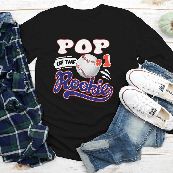 Pop Rookie Of Year 1st Birthday Baseball Theme Matching Youth Long Sleeve Tee Pop Rookie Of Year 1st Birthday Baseball Theme Matching Youth Long Sleeve Tee