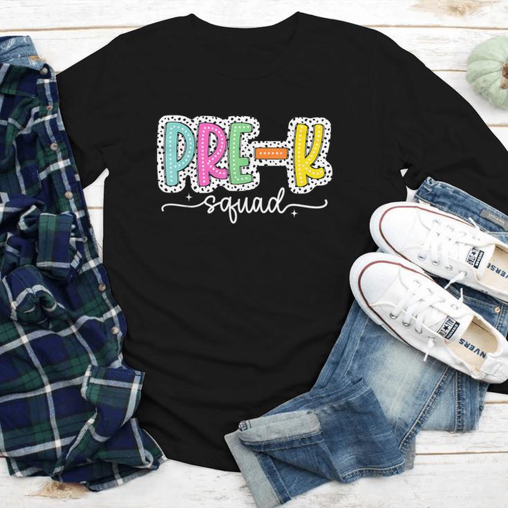 Pre-k Squad Back To School Dalmatian Dots Youth Long Sleeve Tee