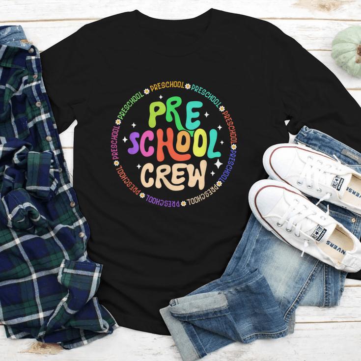 Preschool Crew Team Back To School First Day Of School Youth Long Sleeve Tee Preschool Crew Team Back To School First Day Of School Youth Long Sleeve Tee